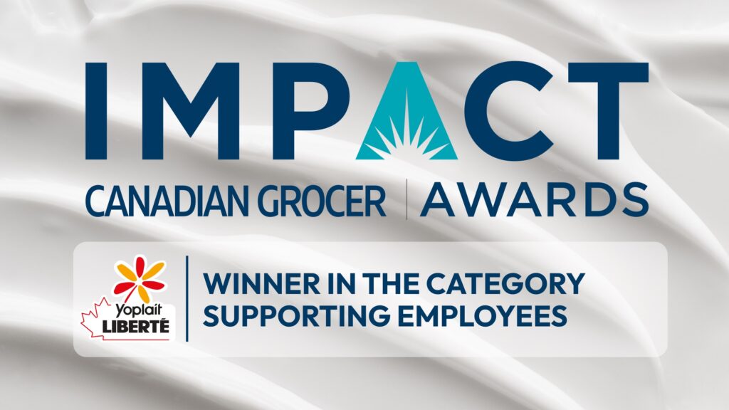 Canadian Grocer Impact Award 2026: Yoplait Liberté winner in the Supporting Employees category